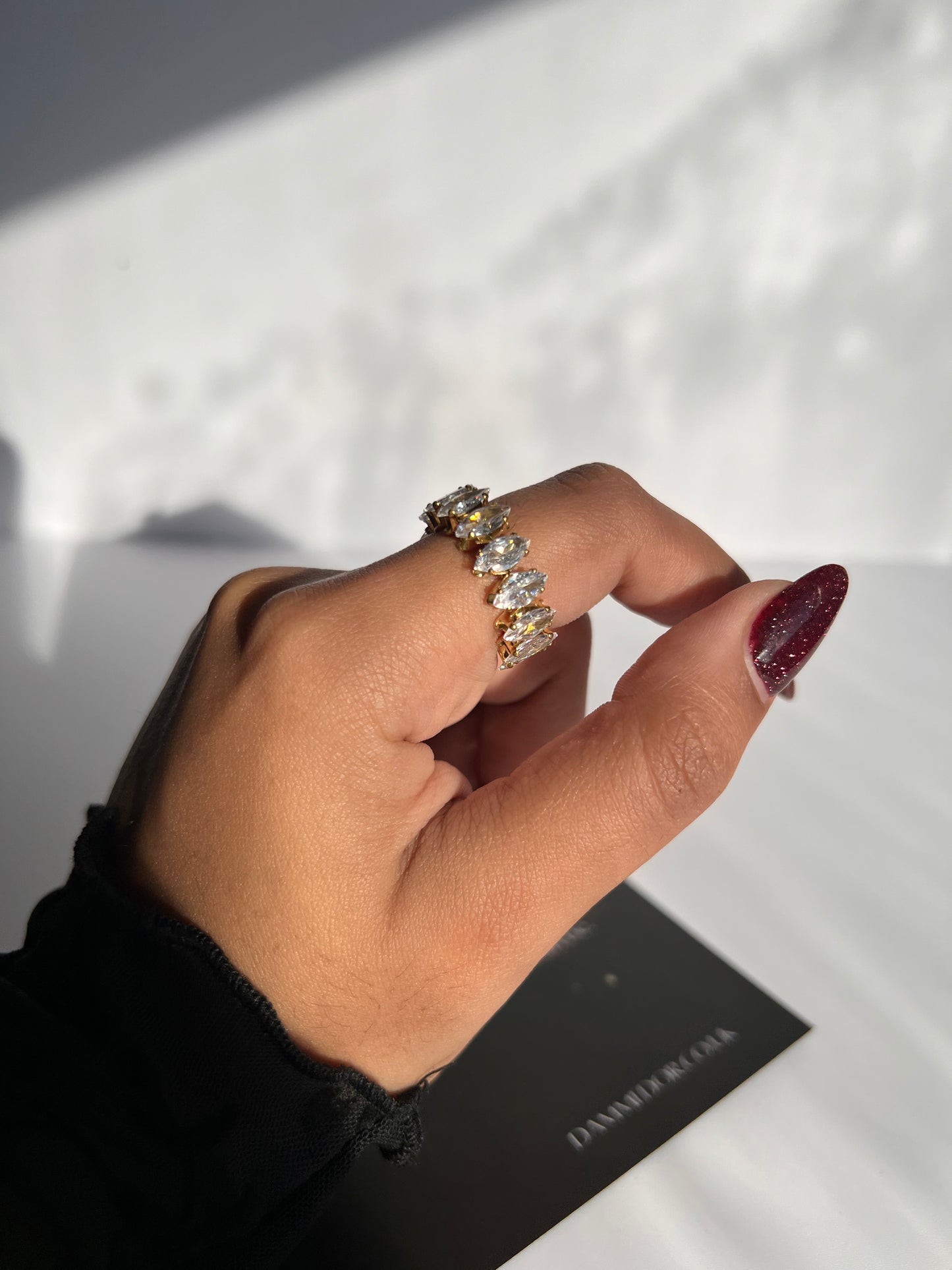 Melissa - Resizable Ring 18K Gold Filled S. Steel