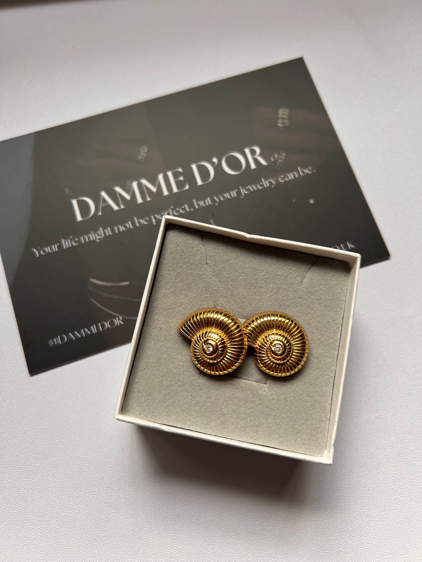 Shell Earrings - 18K Gold Filled Stainless Steel | Beach Collection