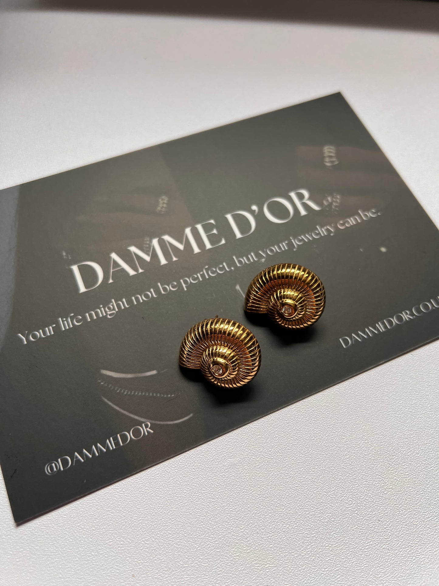 Shell Earrings - 18K Gold Filled Stainless Steel | Beach Collection