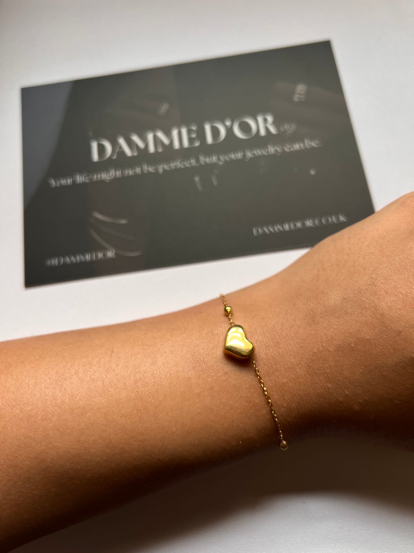 Esme Love Bracelet 18K Gold Filled Stainless Steel