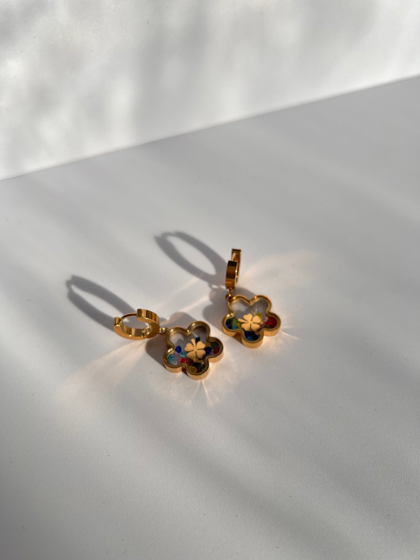 Lilith - Necklace & Earrings Set 18K Gold Filled S Steel