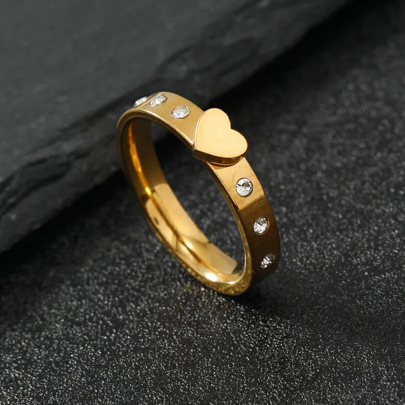 Aurelia - 18K Gold Filled Ring S. Steel