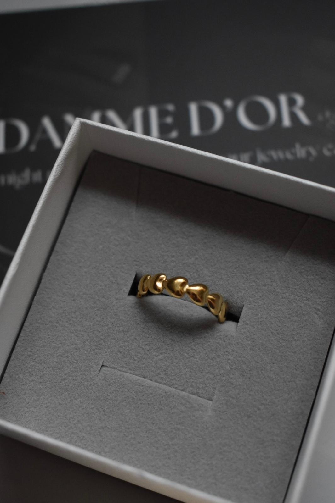 Lara - 18K Gold Filled Heart Ring