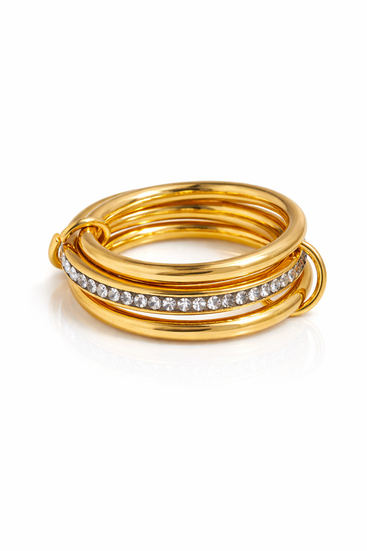 Alessandra 18K Gold Filled Ring