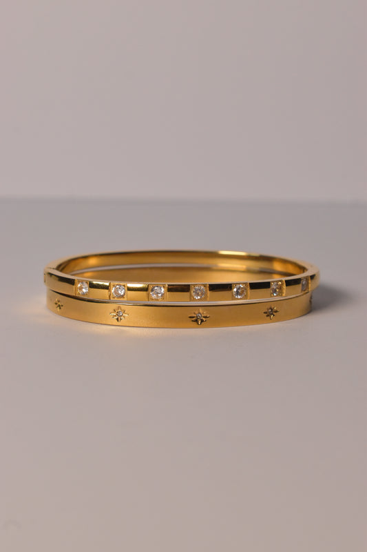 Bangles - 18K Gold Filled 40mm