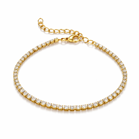 Aurora -  18K Gold Filled Stainless Steel Tenis Bracelet