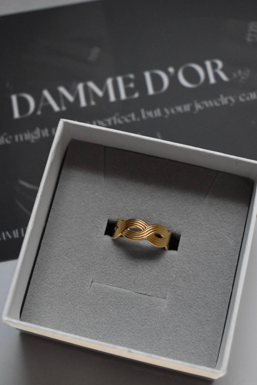 Maeve - 18K Gold Filled Twist Ring