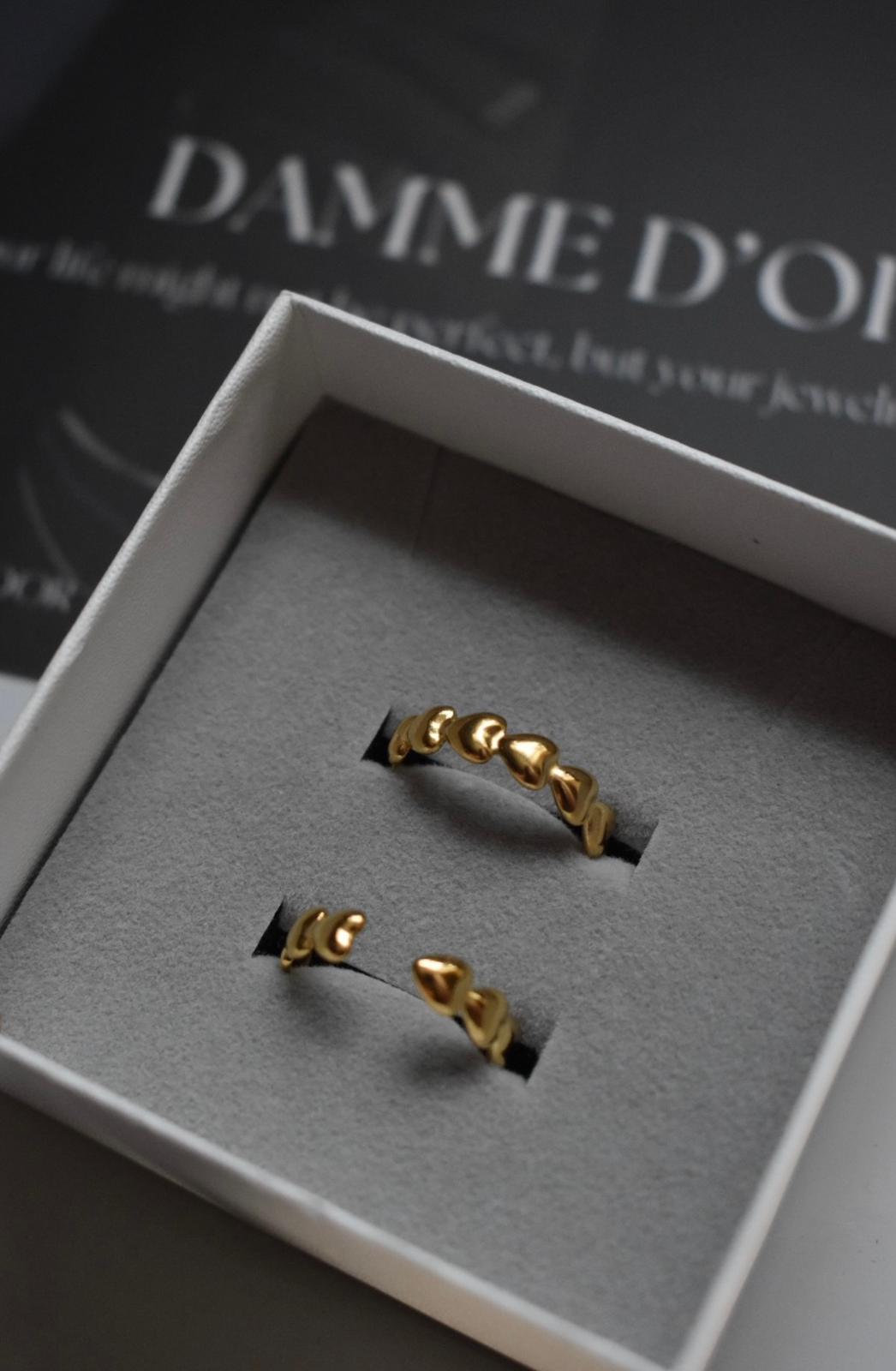 Lara - 18K Gold Filled Heart Ring